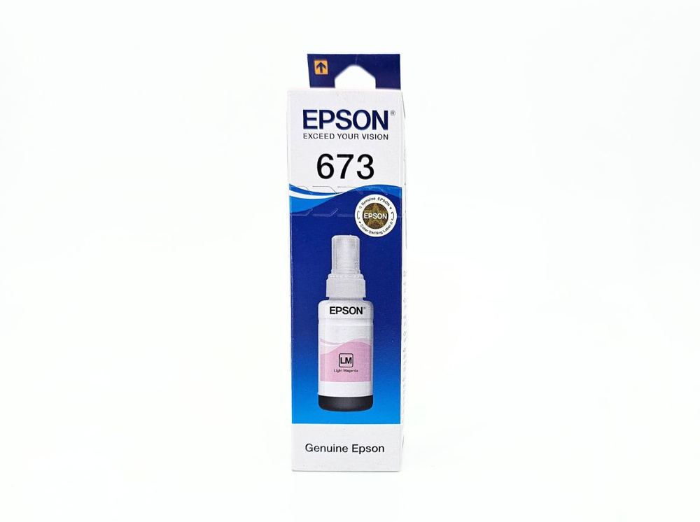 Чернила Epson T6736 light magenta (С13T673698), оригинал, светло-пурпурные, 70 мл.  #1