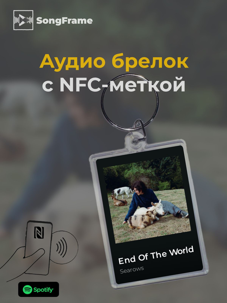 Брелок Spotify с NFC Трек: Searows - End Of The World #1