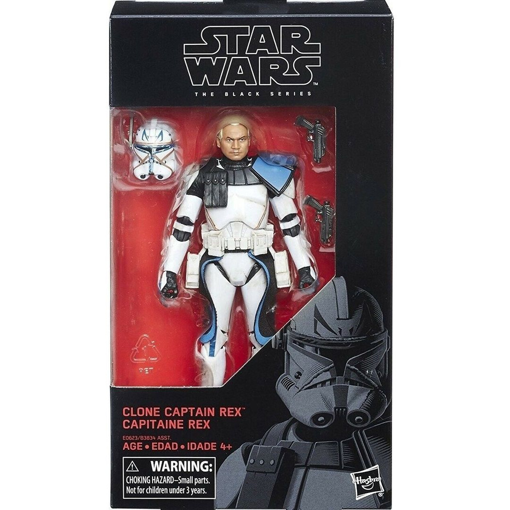 Фигурка Звездные войны Черная серия - Clone Captain Rex, 15 см #1