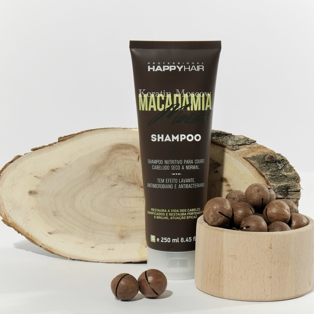 Happy Hair MACADAMIA MOIST Shampoo шампунь без сульфатов #1