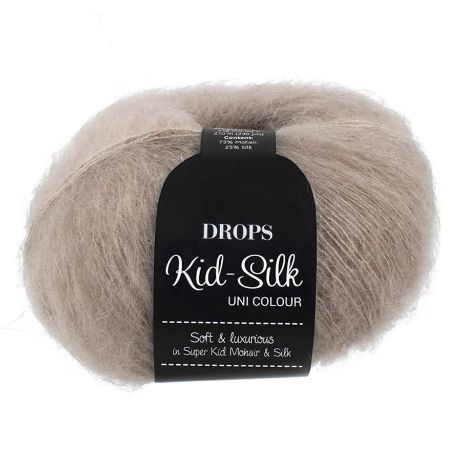 Пряжа Kid Silk Drops - 1 моток (25 гр, 210 м), цвет 20 #1