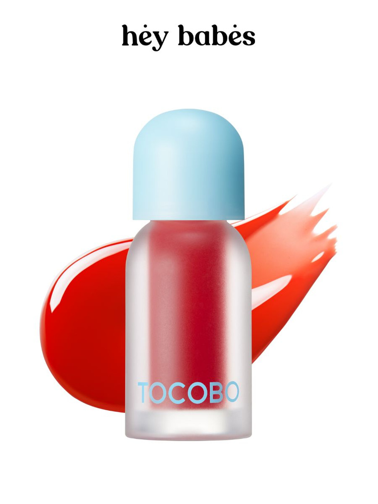 Оттеночное масло-плампер для губ TOCOBO Juicy Berry Plumping Lip Oil 01 Chill Red  #1