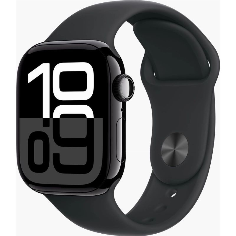 Apple Умные часы Watch Series 10, 42mm, Черный / Jet Black #1