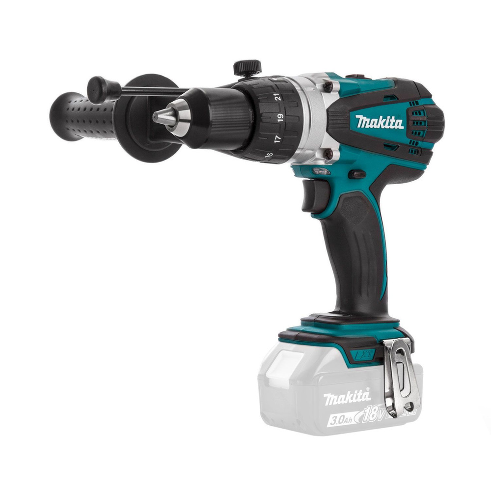 Аккумуляторная дрель-шуруповерт Makita DHP458Z без аккумулятора и зарядного устройства  #1