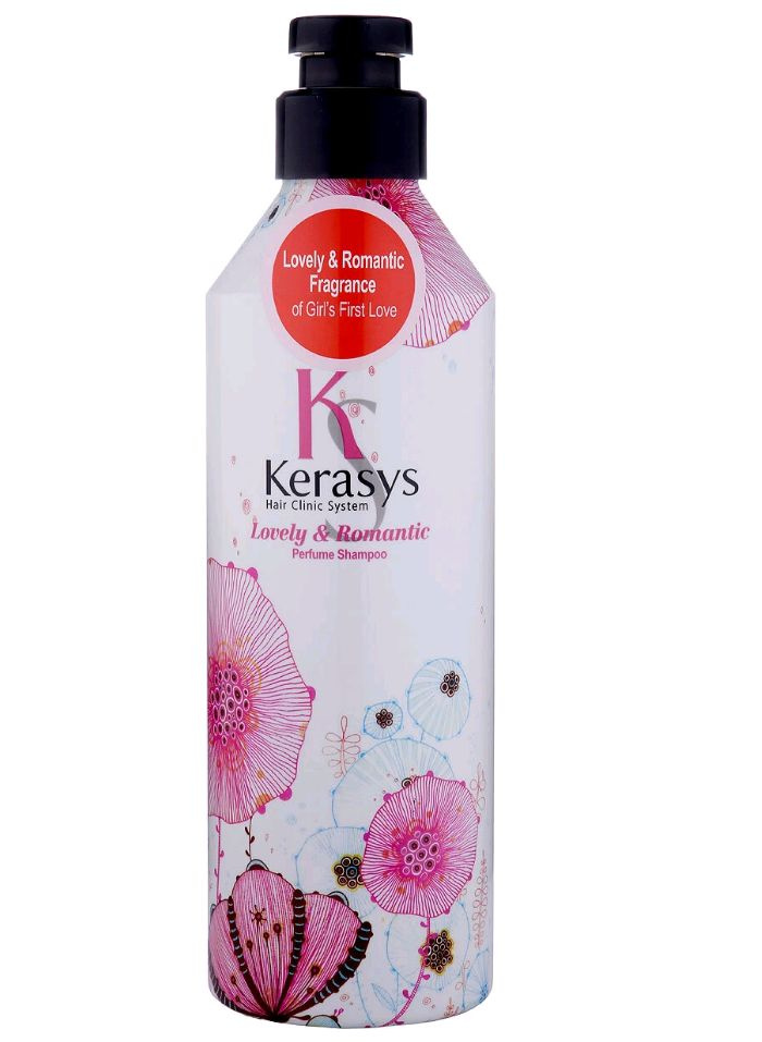 AEKYUNG KERASYS - LOVELY & ROMANTIC - PERFUMED SHAMPOO Шампунь для волос "Романтик" 600 мл.  #1