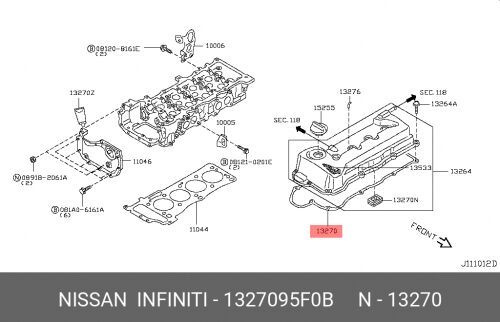 Прокл.ГБЦ NISSAN ALMERA (B10RS) 06-12 #1