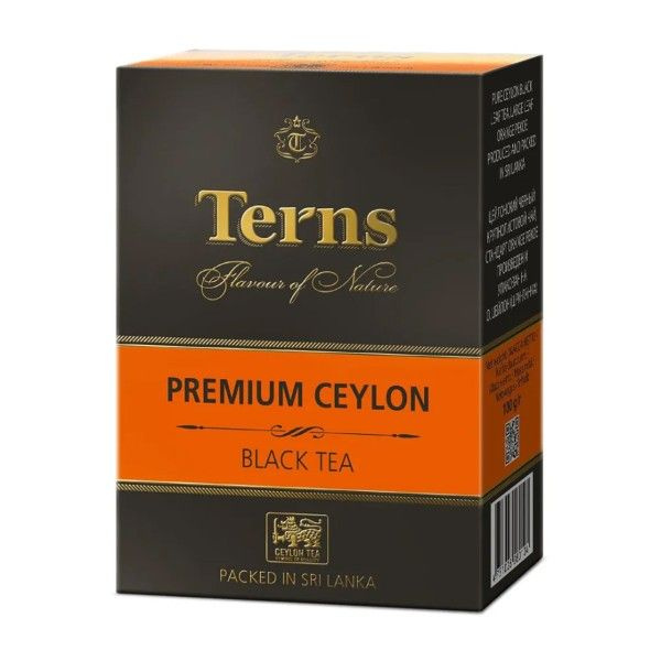 Чай черный Terns Premium Ceylon 100г - 4 шт. #1