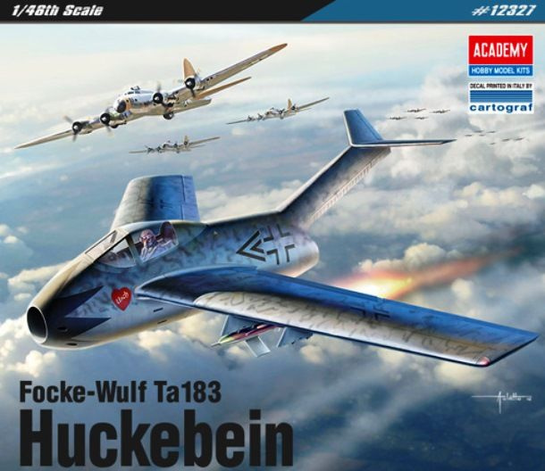 12327 Academy самолет Focke-Wulf Ta 183 Huckebein 1/48 #1