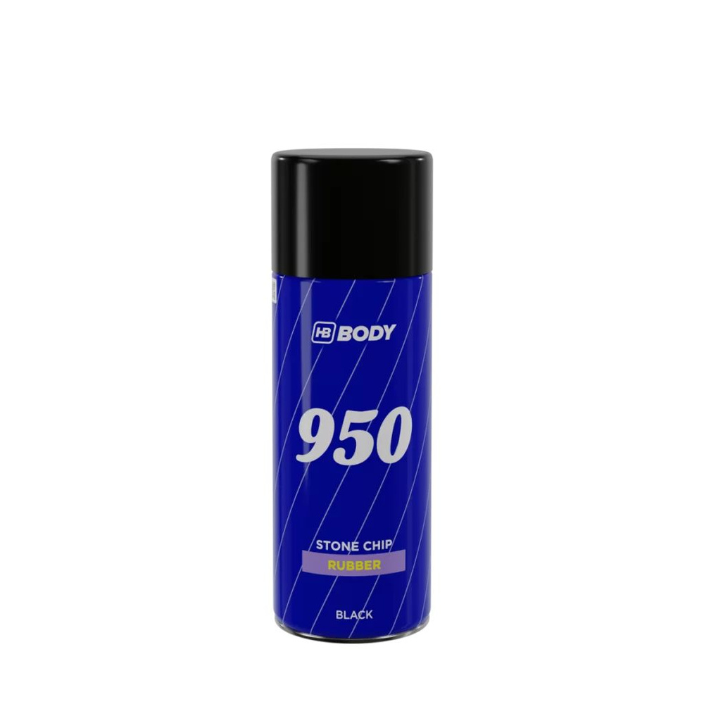 Антигравий HB BODY 950 STONE CHIP SPRAY, черный, аэрозоль, 400мл #1