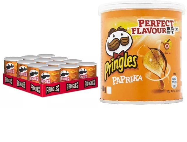 Чипсы Pringles Paprika / со вкусом паприки 12 шт. х 40гр. #1