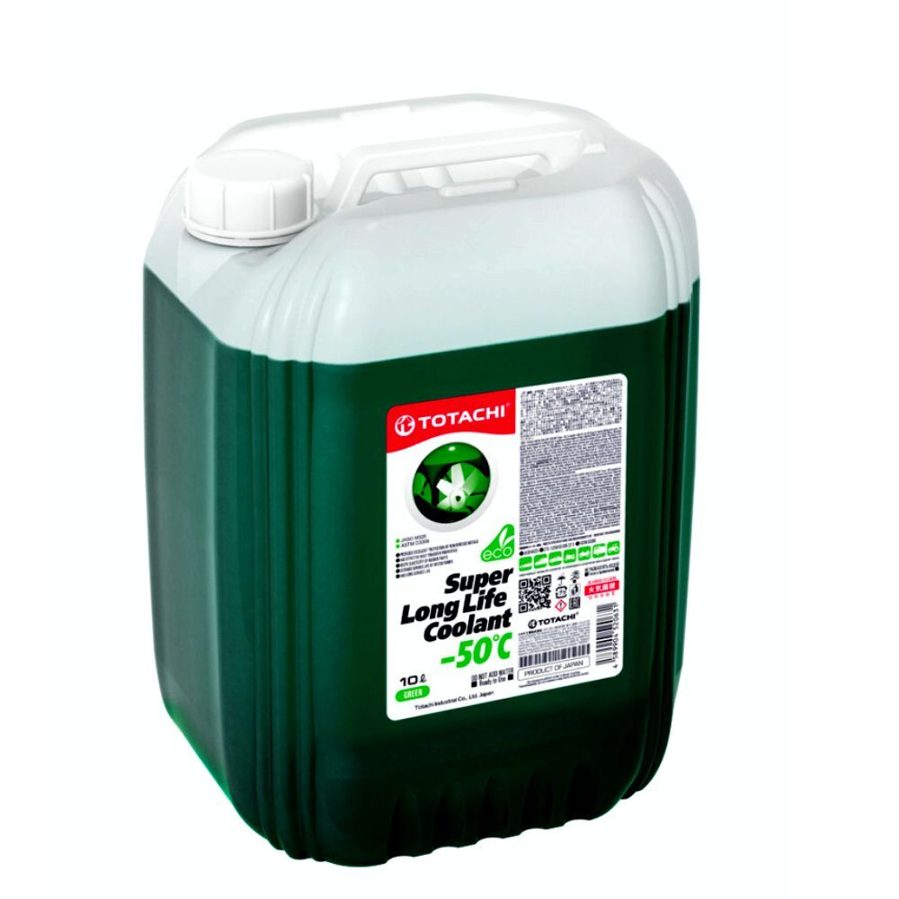 TOTACHI Антифриз зеленый SUPER LONG LIFE COOLANT GREEN -50C / 10 л #1