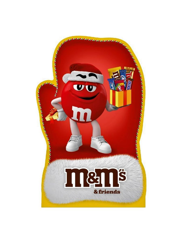 Набор конфет подарочный M&M's Варежка, 167 гр #1