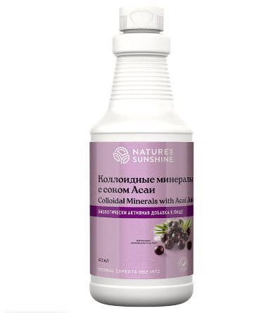 Коллоидные минералы с соком Асаи НСП Colloidal Minerals with Acai Juice NSP  #1