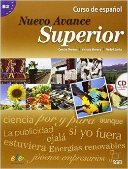 Nuevo Avance Superior Libro+CD, учебник испанского языка для студентов и взрослых  #1