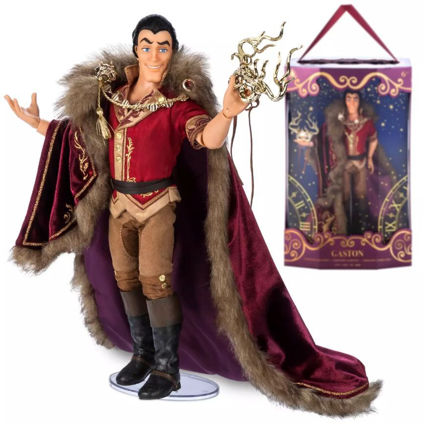 Коллекционная кукла Гастон Дисней Красавица и Чудовище - Gaston Limited Edition Doll Beauty and the Beast #1