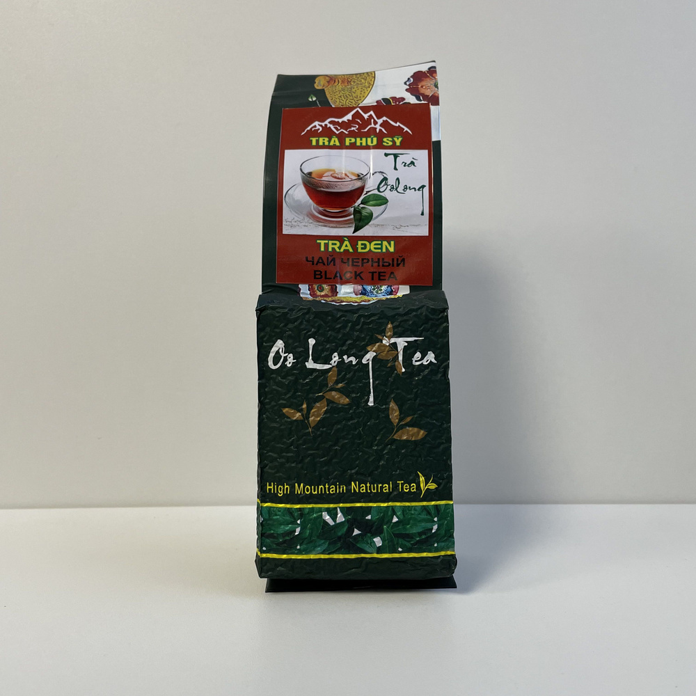 Вьетнамский черный чай улун OoLong Tea black Tra Phu Sy / 200г #1