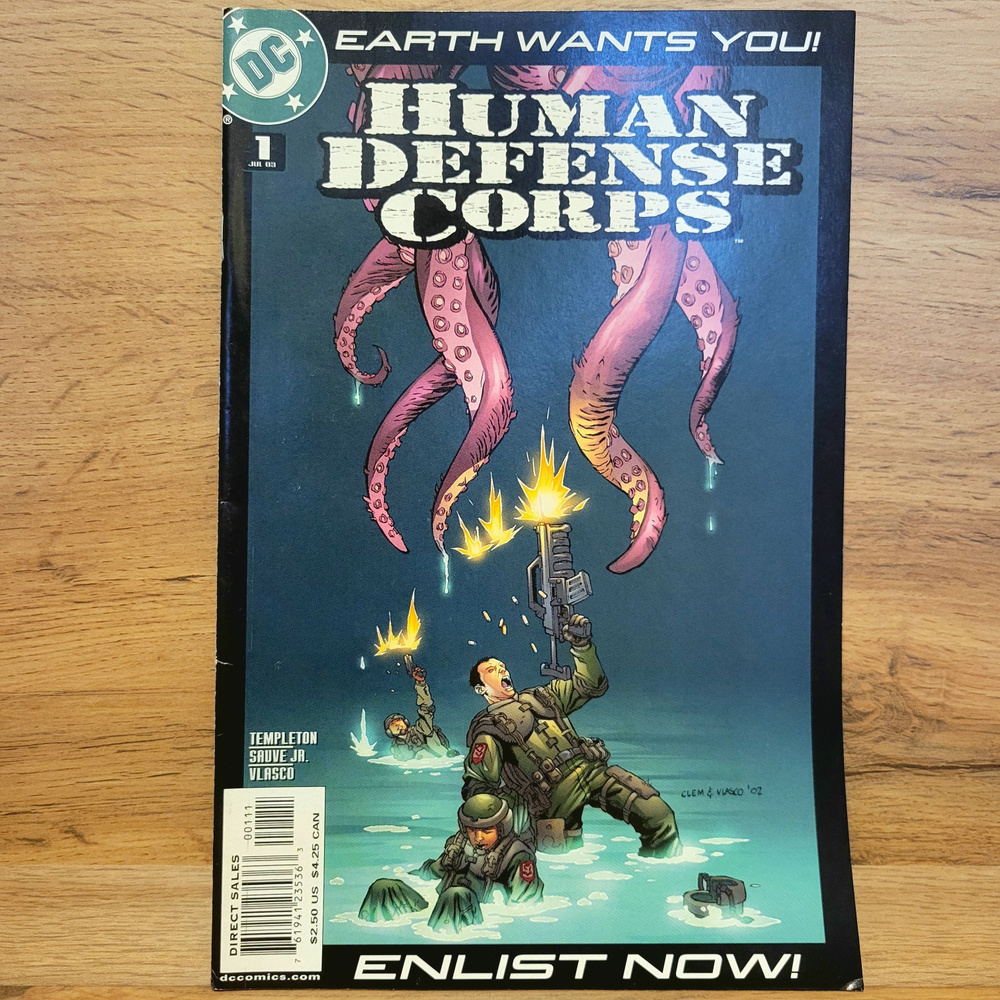 Human Defense Corps #1. Оригинальный Комикс. | Lee #1