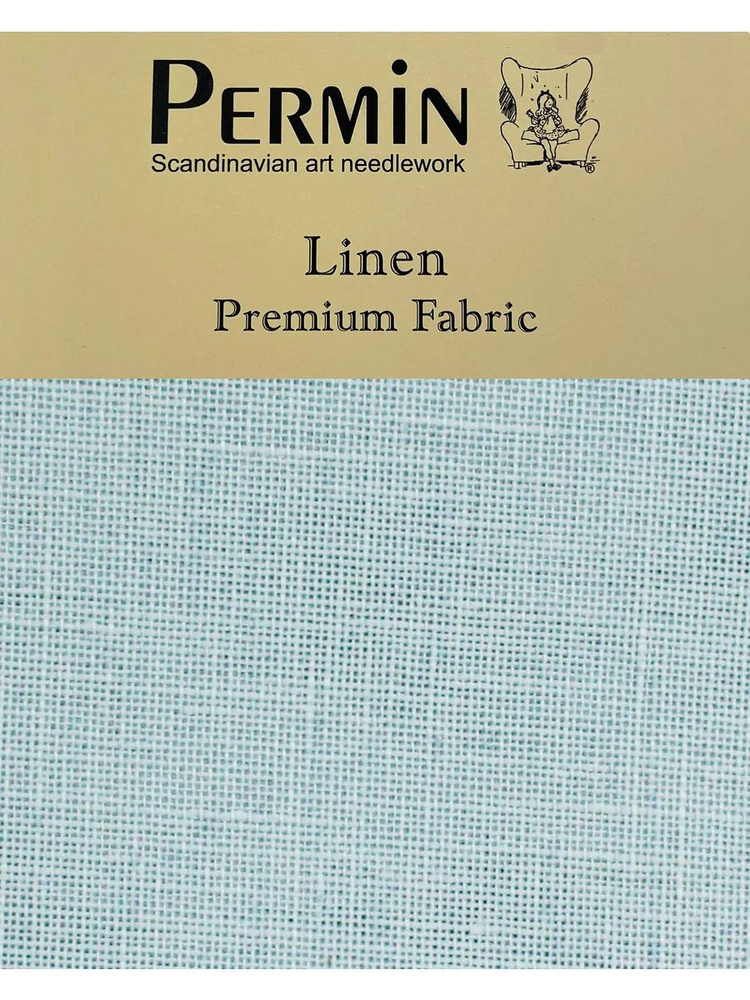 Канва Permin Linen 28 ct. (70x50 см., цвет 403) 100% лен #1