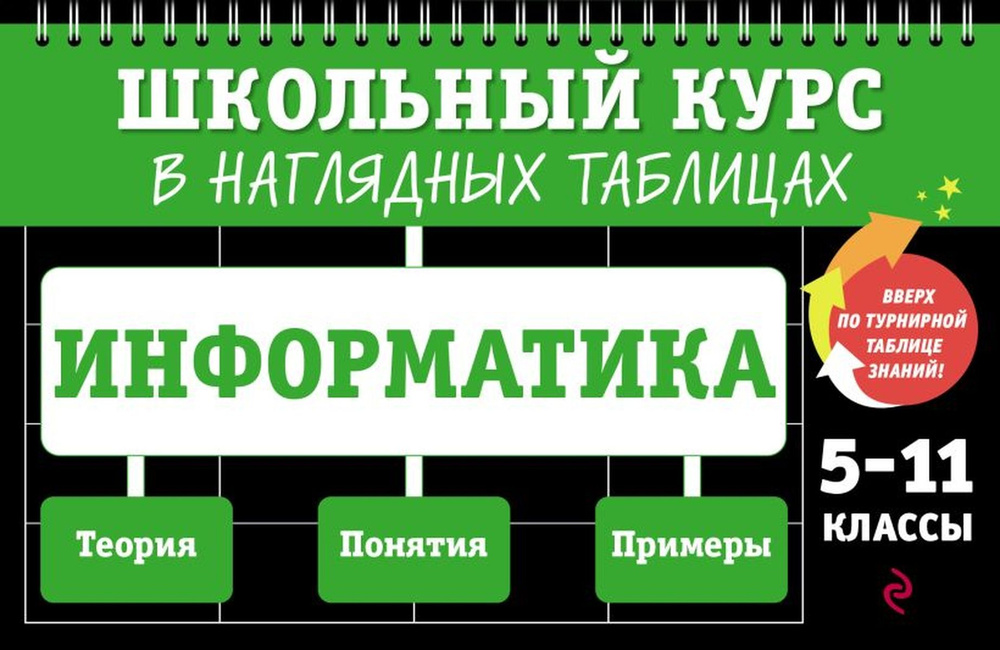 Информатика 5-11 кл Школьный курс в наглядных таблицах #1