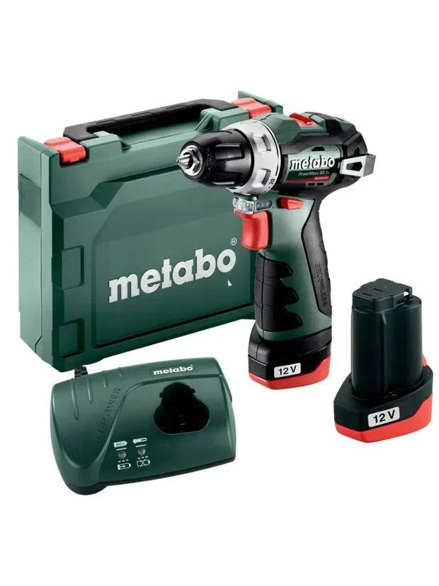 Аккумуляторный шуруповерт Metabo PowerMaxx BS BL 601721500 #1