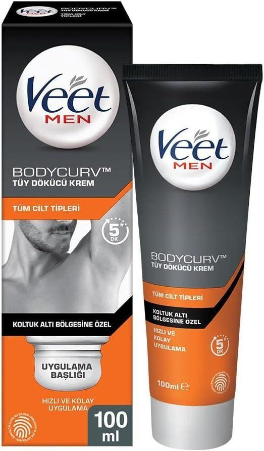 Veet Men крем для удаления волос подмышками,100 мл #1