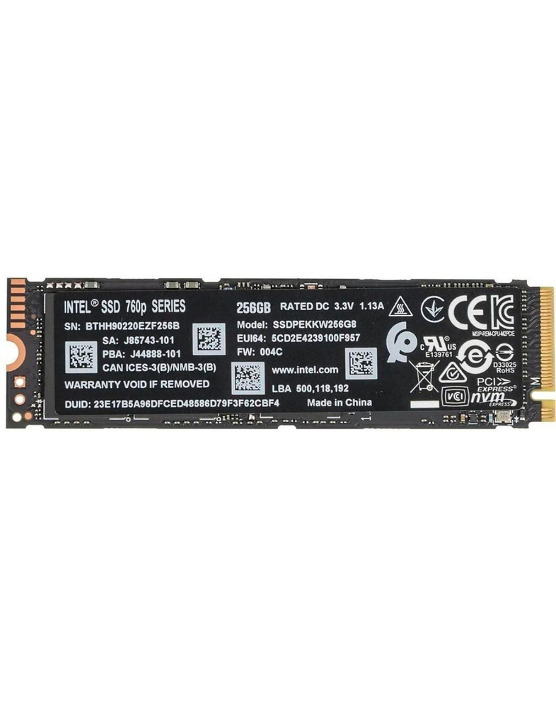 Intel 256 ГБ Внутренний SSD-диск SSDPEKKW256G8XT (SSDPEKKW256G8XT) #1