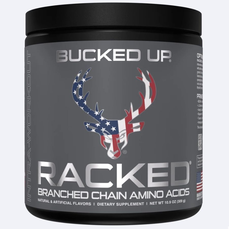 Bucked Up, Racked BCAA, Rocket Pop (Голубая малина, лайм, вишня), 10.9 oz (309 g)  #1