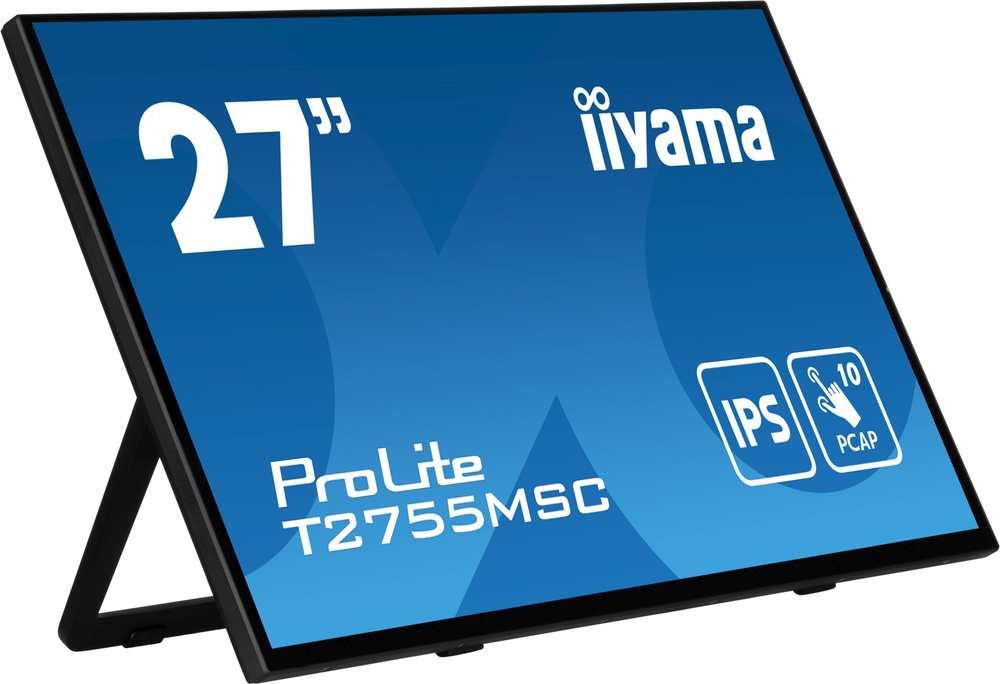 iiyama 27" Монитор T2755MSC-B1, черный #1