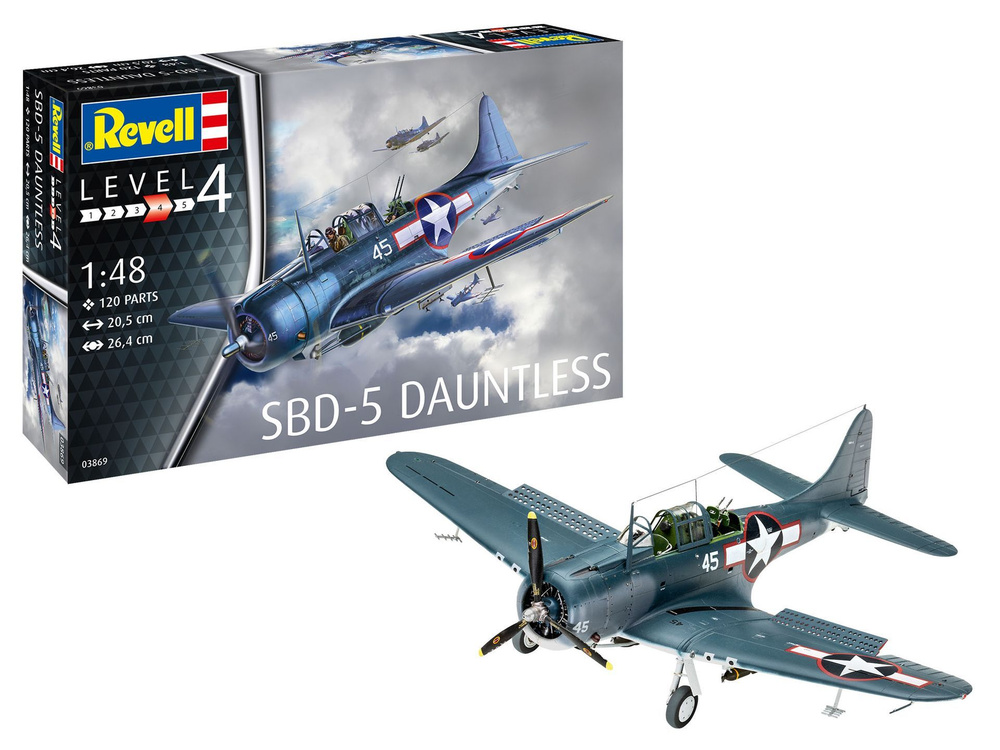 Модель для сборки Revell Самолет SBD-5 Dauntless #1