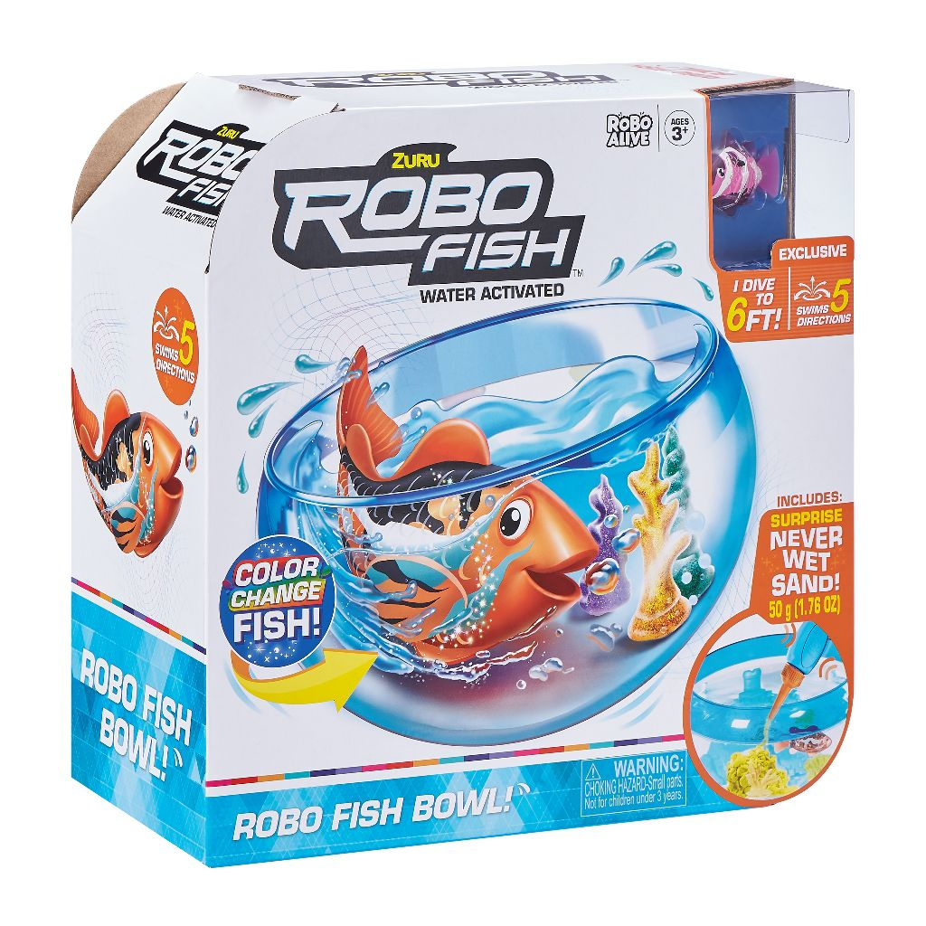 Игровой набор Аквариум с рыбкой Zuru Robo Fish