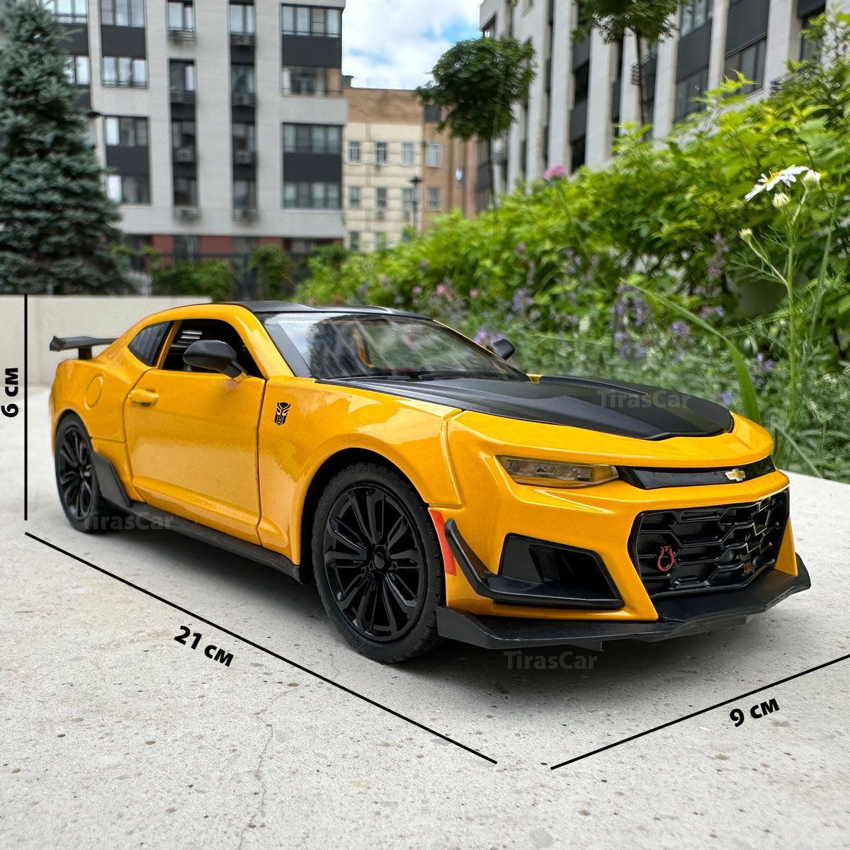 Chevrolet Camaro 1:24 БамблБи трансформеры