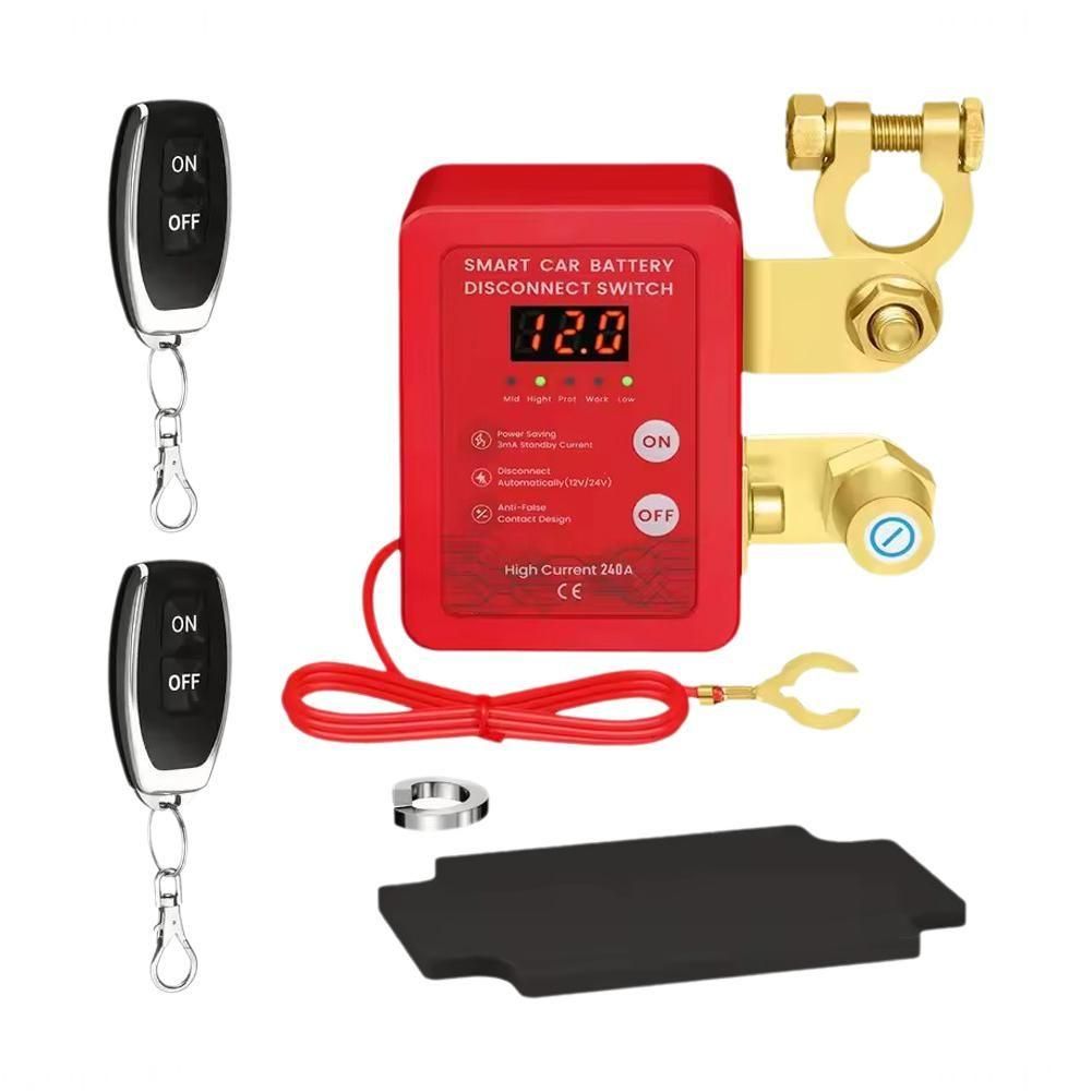 Дистанционныйвыключательавтомобильногоаккумулятора12В,240А