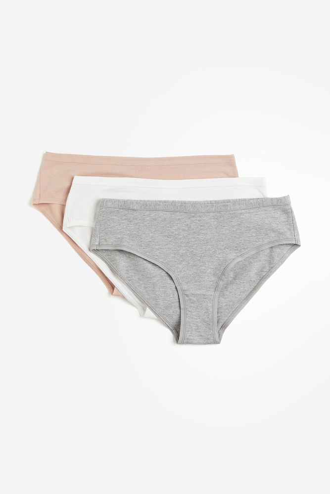 Комплект трусов хипстеры H&M Ladies Briefs, 3 шт #1