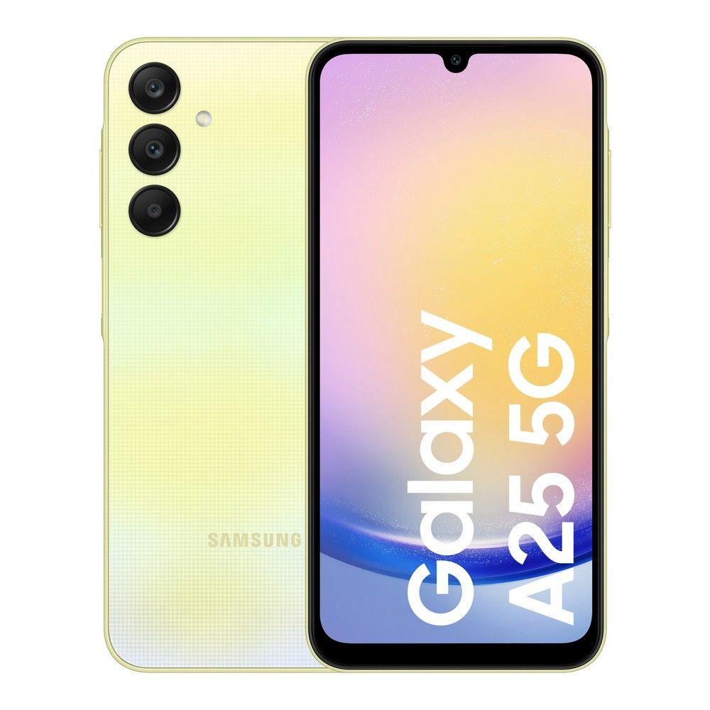 Samsung Смартфон Galaxy A25 6/128 ГБ, желтый #1