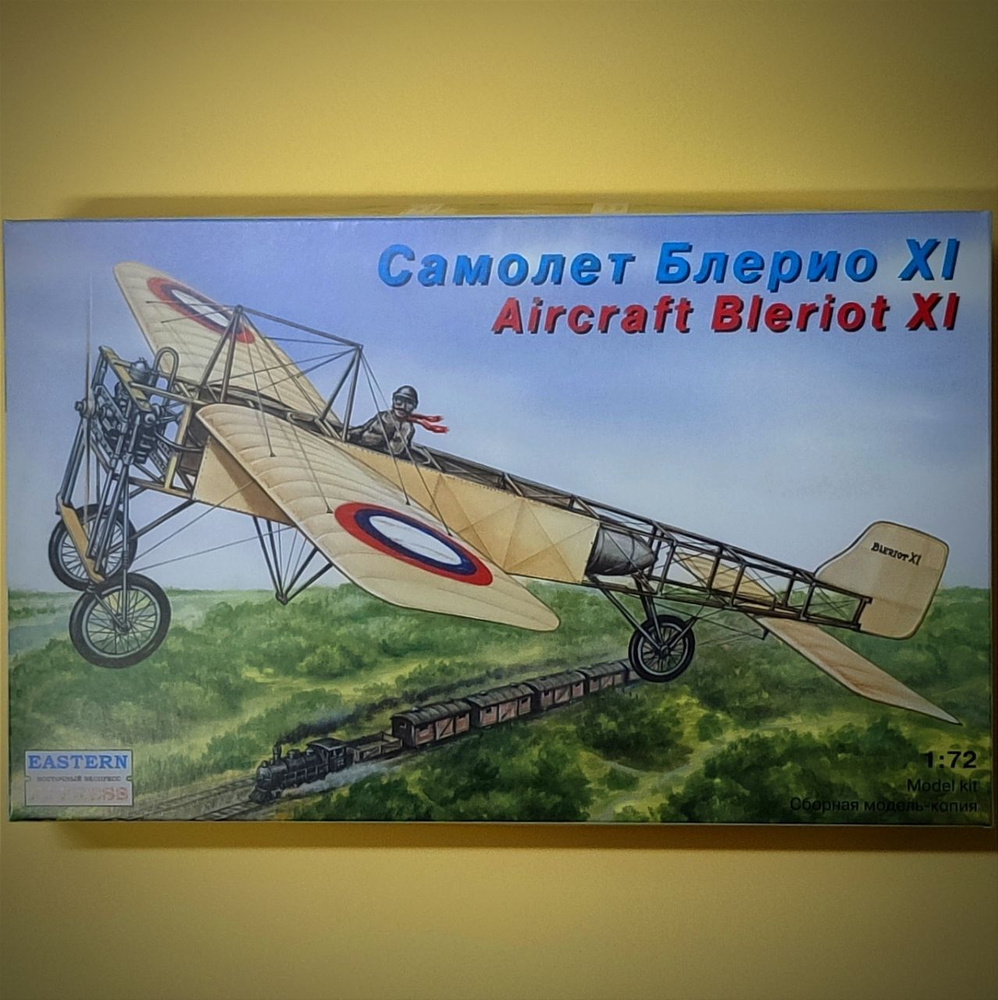 Сборная модель самолет Bleriot XI, Восточный Экспресс, EE72219, 1/72  #1