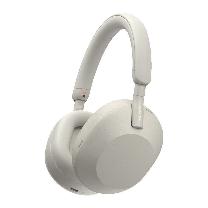 Sony Наушники беспроводные Sony WH-1000XM5, кремовый #1