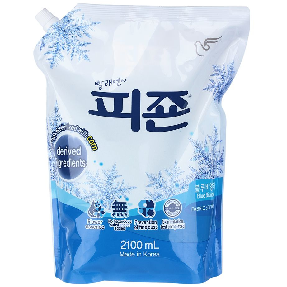 Pigeon Кондиционер для белья Regular Fabric Softener Pouch Blue, 2.1 л #1