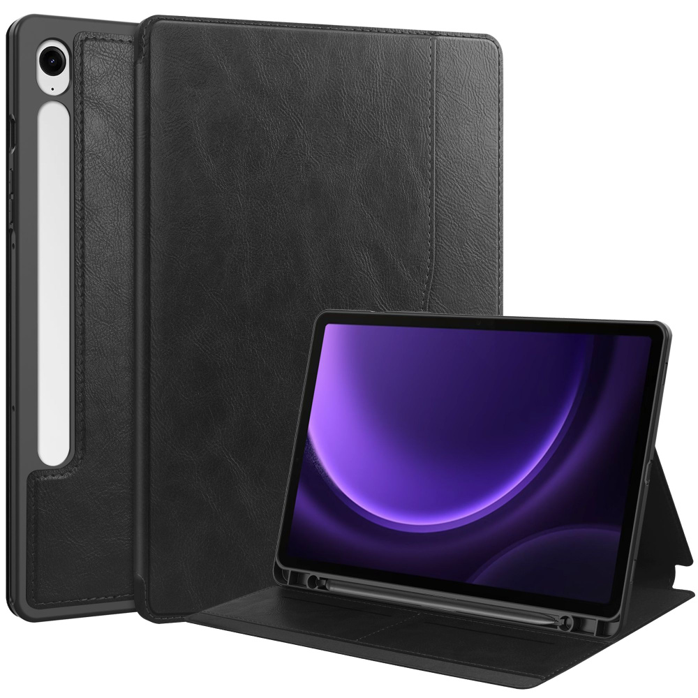 Чехол для Samsung Galaxy Tab S9 / S9 FE 11" (2023) черный Business series #1
