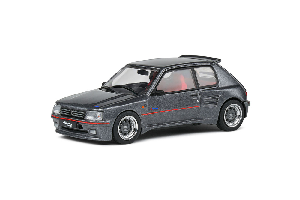 Модель автомобиля Solido - Peugeot 205 Dimma 1989, Grey, 4310804, 1:43 #1