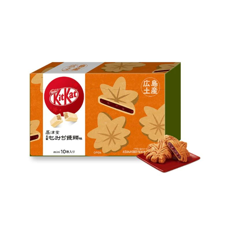 Шоколадный Батончик KitKat Takatsudo Original Momiji Manju #1