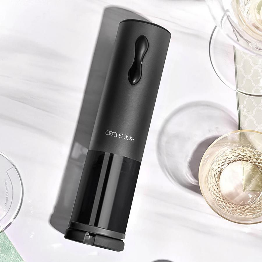 CIRCLE JOY Электрический штопор Сенсорный электрический штопор Circle Joy Mini Electric Wine Opener Black, #1