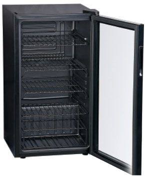 COOLEQ Холодильный шкаф TBC-85 черный #1
