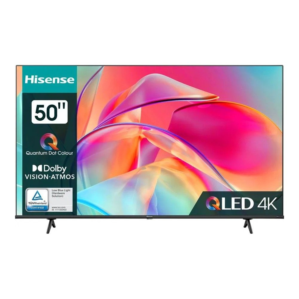 Hisense Телевизор 50E7KQ 50" 4K UHD, черный #1