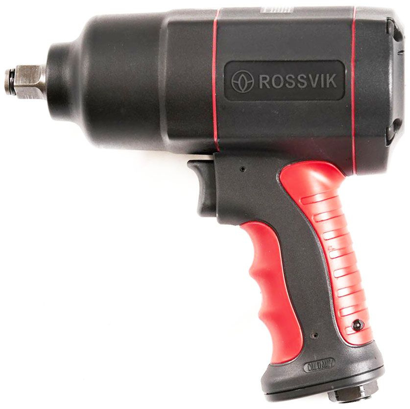 Rossvik RT-5275, гайковёрт пневматический, 1/2", 950нм, 2,1кг, композитный корпус  #1