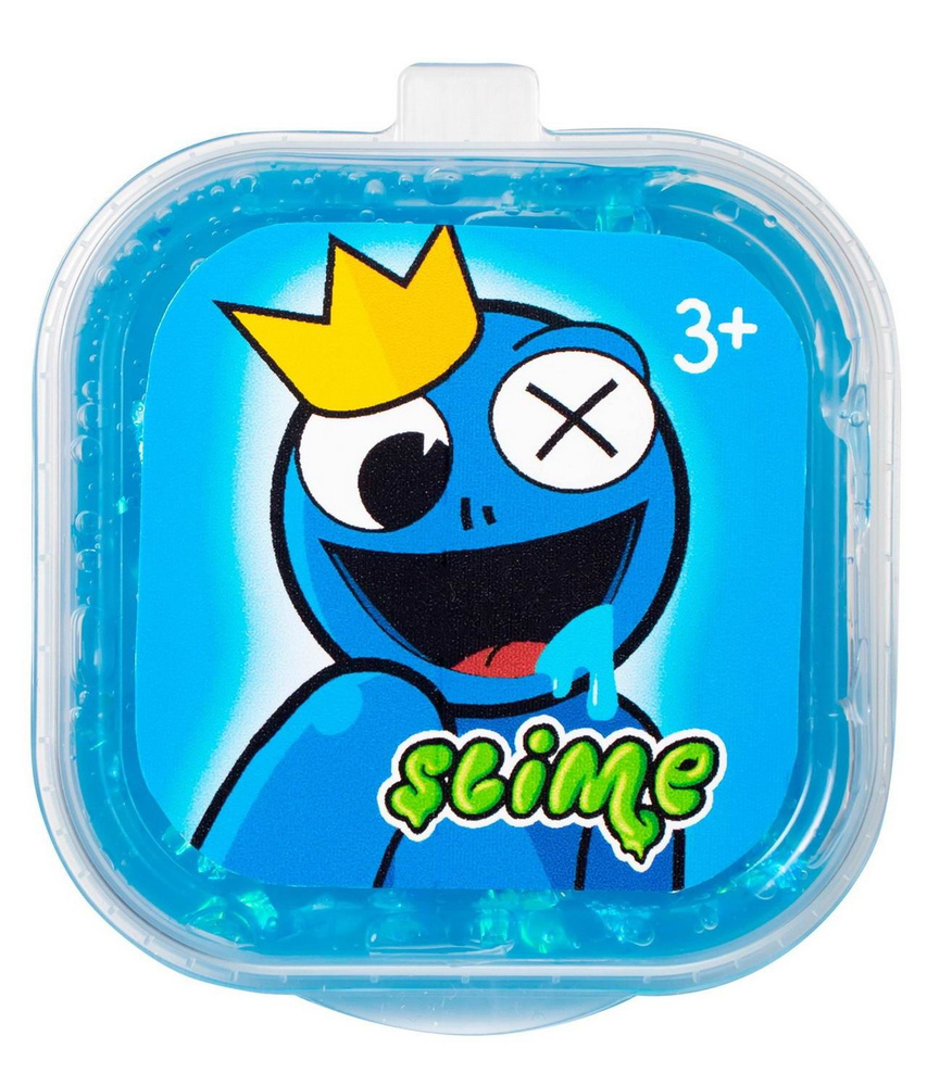 Слайм Slime Monster в коробочке, синий #1