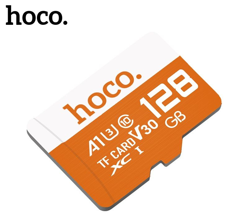 Карта памяти HOCO MicroSDXC 128 ГБ, A1 TF CARD V30 class 10 #1