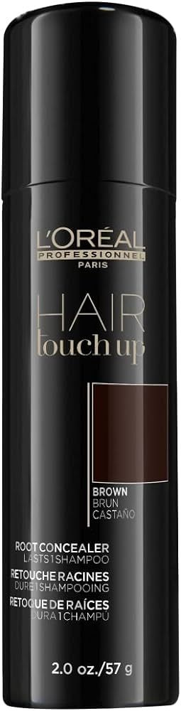 L'OREAL PROFESSIONNEL Тонирующий спрей для закрашивания прикорневой зоны волос Hair Touch Up (Brown) #1