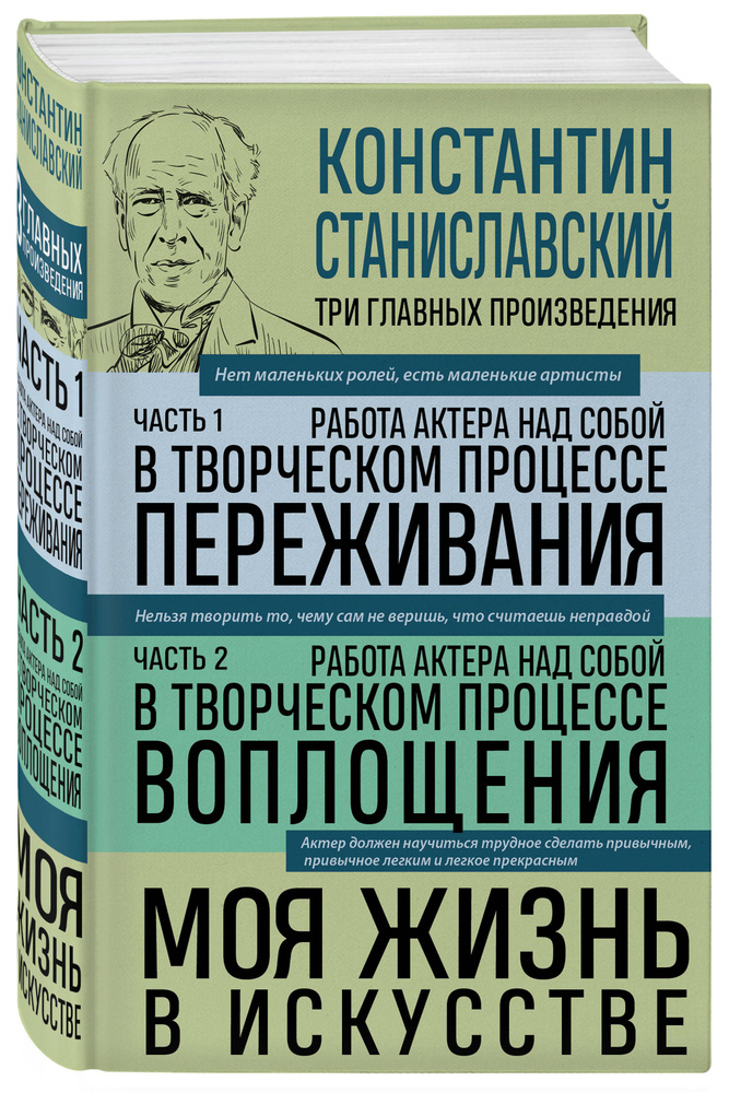 Константин Станиславский. Работа актера над собой Части 1 и 2. Моя жизнь в искусстве | Станиславский #1