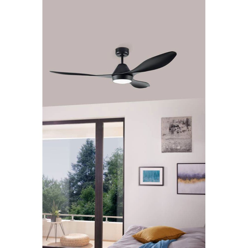 35017 Потолочный вентилятор со светильником светодиодный ANTIBES в гостиную, спальню, кухню  #1
