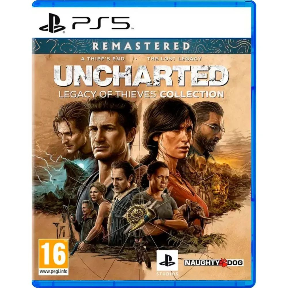 Игра на диске Uncharted (PS5, Русская версия) #1